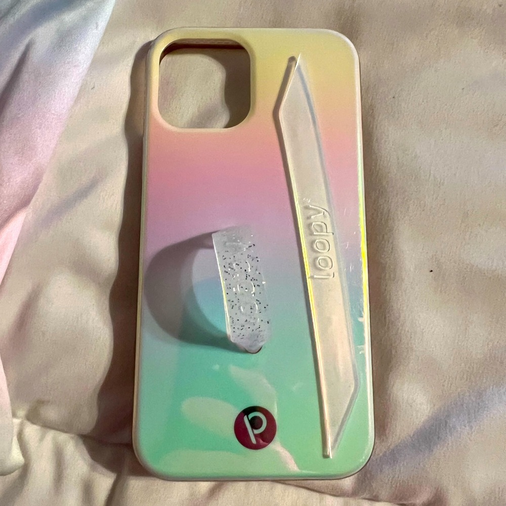 Iridescent Loopy case iPhone 12pro